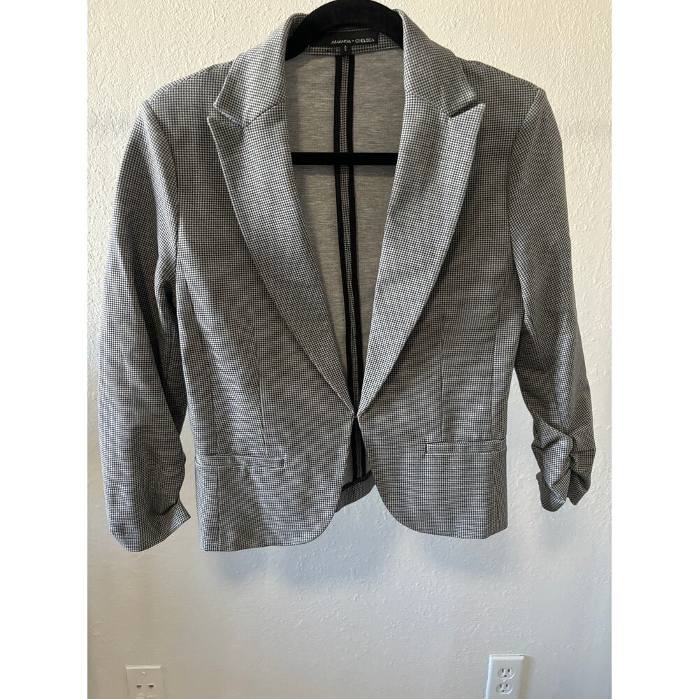 Amanda + Chelsea Jacket Womens Size Small Fitted Office Siren Career Office